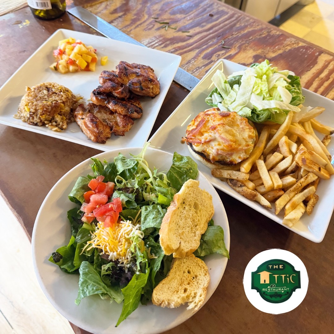 Fresh food at The Attic Restaurant, Clarkesville GA